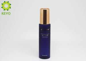 Wholesale Round Mist Spray Bottle For Face , 100ml Blue PET Plastic Face Toner Bottle from china suppliers