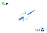 SC UPC Simplex 2.0mm Blue Fiber Optic Connectors Meet UL94-V0 Flammability