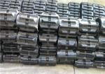 Black Color Agricultural Rubber Tracks 47 Links For Kubota DC60 Harvester