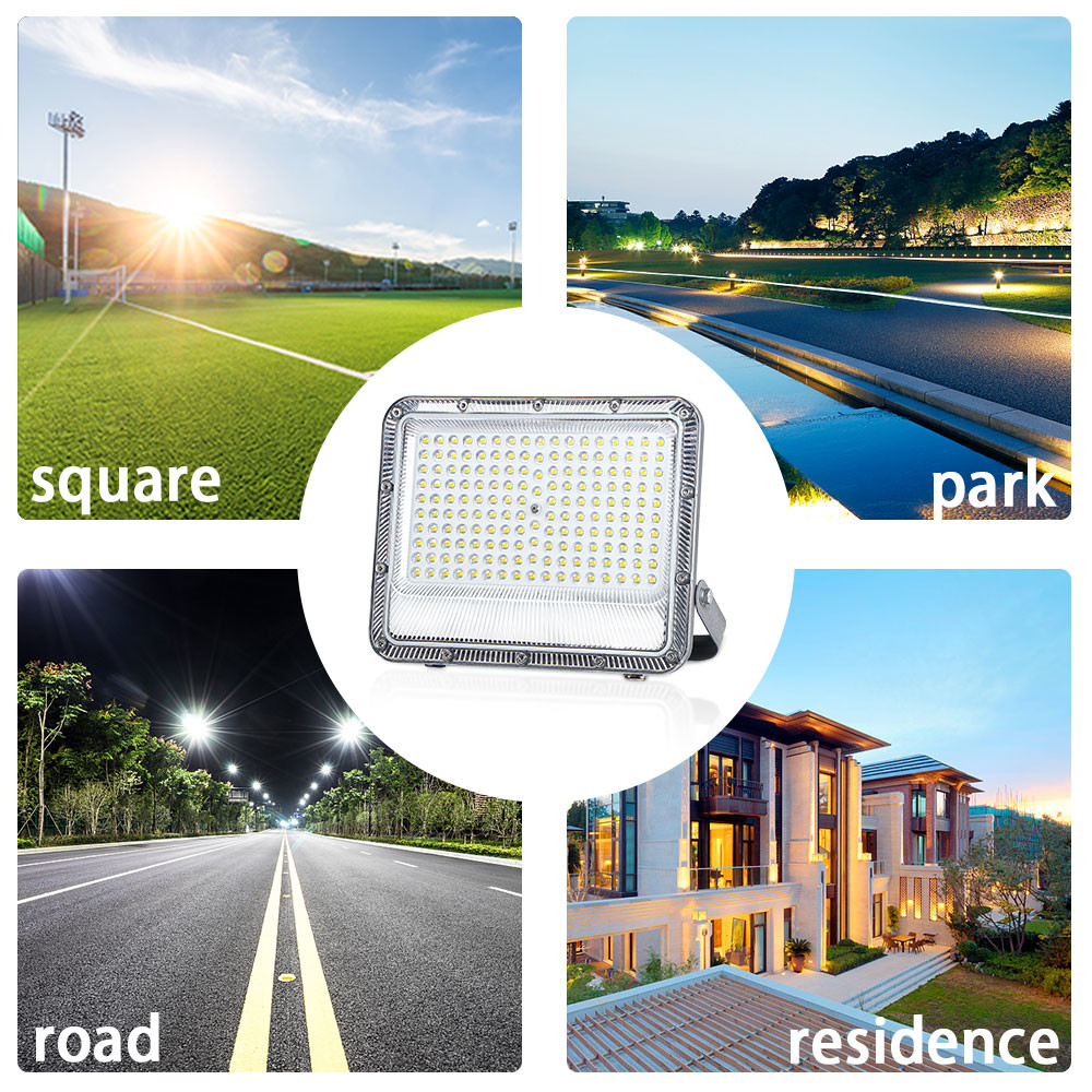 6500K 10000lm Luminous Outdoor LED Flood Lights For Industrial