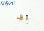 SMP Bent Female RF Coaxial Connectors Mate With RG 316/U Cable
