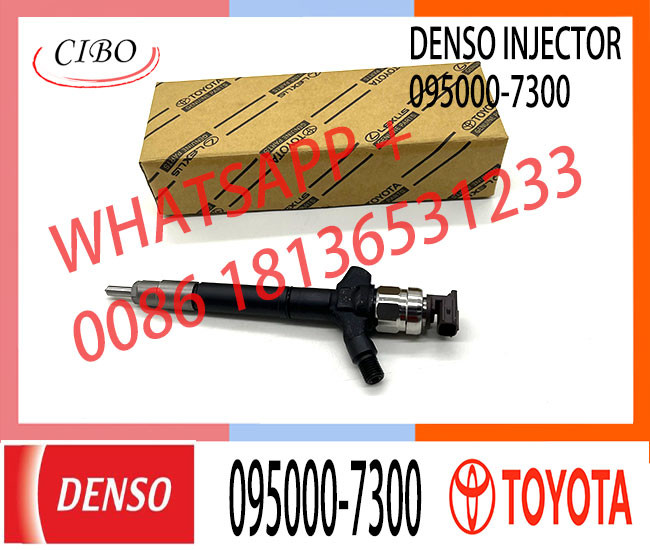 095000-7300 for Toyota Auris 2.0 d Nozzle Injector Assembly 095000 7300 Common Rail Injector 0950007300