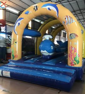 Wholesale Commercial Inflatable OceanThemed Bouncy Castle Jumping Bounce House For Sale from china suppliers