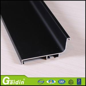 Wholesale Alloy 6063 Champagne Brushed Aluminium Extrusion Profile For Cabinet from china suppliers