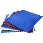 Corrugated PPGI Roofing Sheet Color Coated Steel Prime Metal CGCC grade
