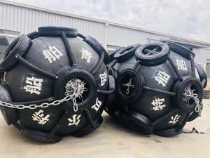 Wholesale 1000*1500 Aircraft Tyre Chain Inflatable Marine Pneumatic Rubber Fenders ISO17357 from china suppliers