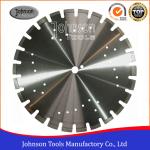 Standard 450mm Asphalt Cutting Blades Wide U Slots Laser Welded Diamond Saw