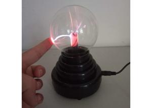 China Sound Active USB Magic Light 4 inch Plasma Light Ball For Kid Toy Desk Decoration on sale
