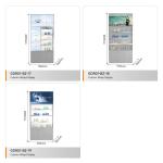 Retail Store Stand Grey Wooden Display Cabinet With Led Lights For Retail Store
