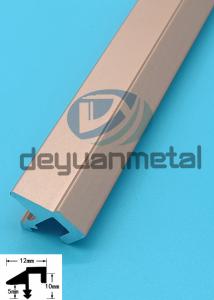 Wholesale Electrophoresis T Slot Aluminium Profile , 6063 Aluminium T Bar Extrusions from china suppliers