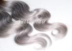 Professional Remy Wet and Wavy Ombre Human Hair Extensions For White Girl