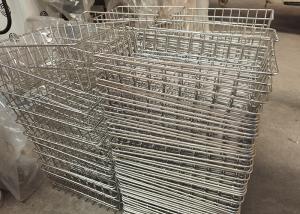 Wholesale Commercial Bakery Stainless Steel Mesh Basket Custom Size 304 Storing Bread Cakes from china suppliers