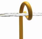 Pigtail Plastic Uv Electric Fence Posts For Farm Fence