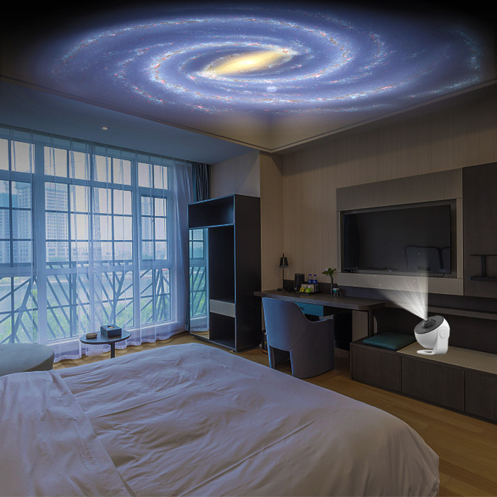 FCC Starry Sky Home Planetarium Light Projector Rotatable Multiscene