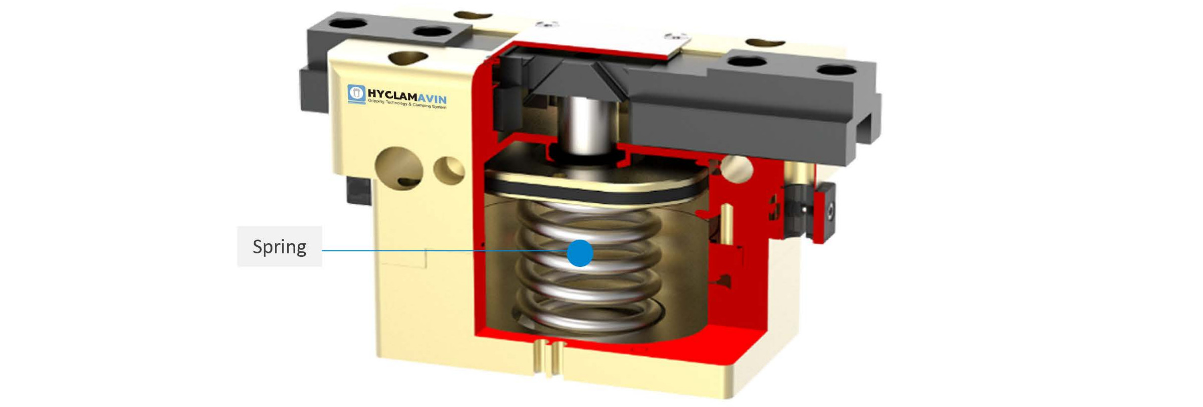 2 Jaw Pneumatic Parallel Gripper T Slot Parallel Motion Two Jaw Gripper TWT-P