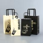 Custom Printed Kraft Paper Take Away Food Packaging Bags for Industrial at