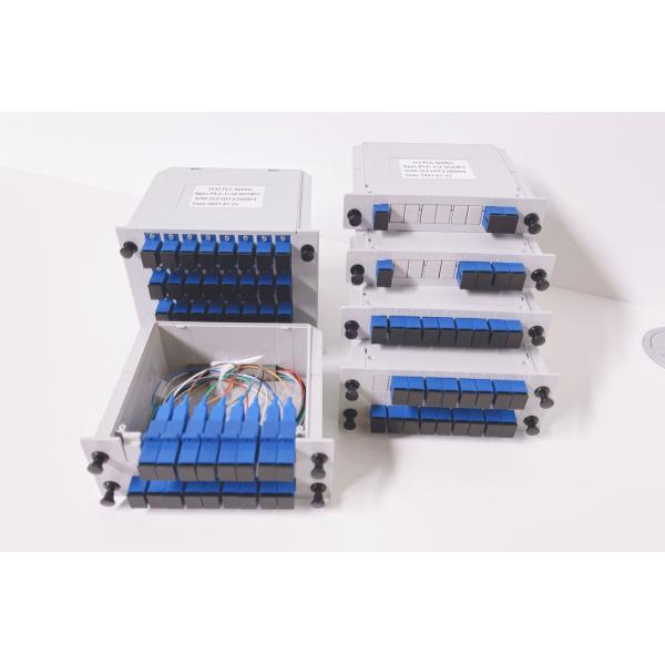 LGX Type Fiber Optical Splitter Box with 0.3m Pigtail Length and 0.9mm Cable Dia. for Single Mode SM G657A Networks