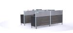 modern El level MFC office furniture--4 seats workstation desk 2020 hot sale