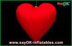 Night Inflatable Led Heart Lighting Decoration For Advertising