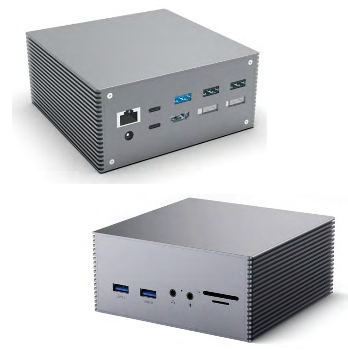 Seamless Integration USB-C Docking Station with 10Gbps Transmission Rate Up To 120W