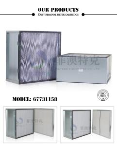 Wholesale Steel Frame Panel Pleated Air Filters First Stage Polyester Material from china suppliers