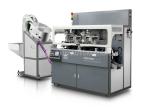 Three Color Hot Foil Stamping Machine Curved Surface 3600Pcs / Hr