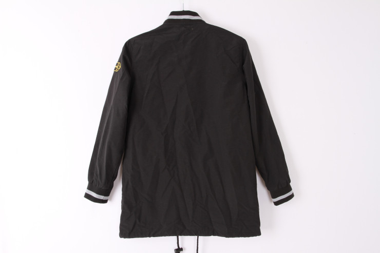 Ladies 2 color Nylon Elastic parka, Women's fashion parka,Embroidery, Special Offer