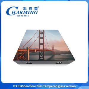 Wholesale DMX LED Dance Floor Tiles DJ Night Club Disco Stage Light Wedding Video Dance Floor from china suppliers