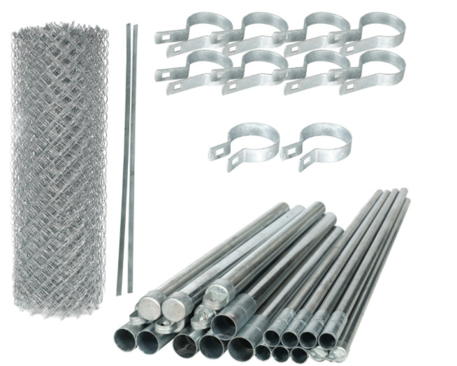 Heavy Duty 50ft L/Roll Anti Climb Chain Link Fence With 100x100mm Mesh