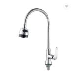 Modern Hot Cold Water Tap With Traditional Design Polished Zinc Single Handle