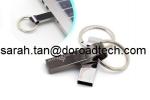 Waterproof Keychain USB Flash Drive, High Quality Cheap Metal USB Sticks