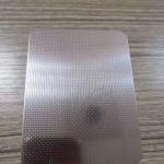Stainless Steel Embossed Sheet / Etch Sheet AISI304 With Good Wear Resistant