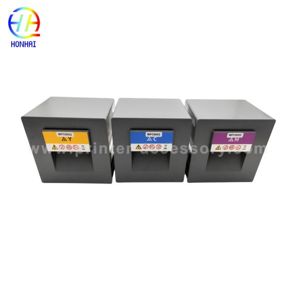 High-Yield CMY Toner Cartridge for Ricoh MPC8002 with 29,000 Prints, 24-Month Warranty & ISO Certification
