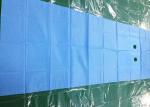 Angiography Disposable Surgical Drapes , Fenestrated Sheet Three Layers