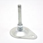 Furniture Guide Feet Metal Foot Aluminium Profile Accessories
