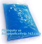 breastmilk lunch bag cooler plastic reusable ice pack, 250g gel water injection