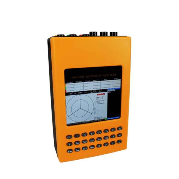 Handheld Protection Relay Test Equipment Phase Angle Meter For Measuring 0° To 360°