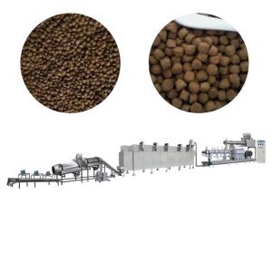 Wholesale 37kw 500KG/ H Alloy Steel Double Screw Extruder Machine Gas Heating from china suppliers