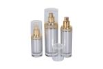 Elegant Cosmetic Personal Care Packaging Set 50g Cream Jar 30-50-100ml Acrylic