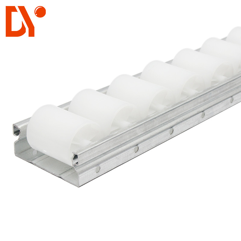 Lean Pipe Plastic Roller Track Extension Type Corrosion Resistance Custom Made