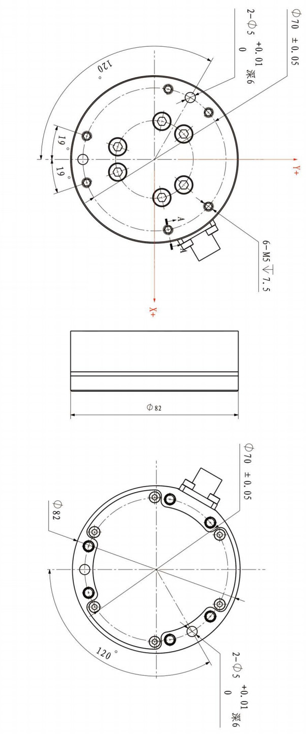 1000hz 500n Axial Force Sensors , 700n High Resolution Force Sensor