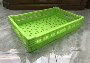 Wholesale Store 600*400*120mm Fruit And Vegetable Plastic Crates Logo Printing from china suppliers