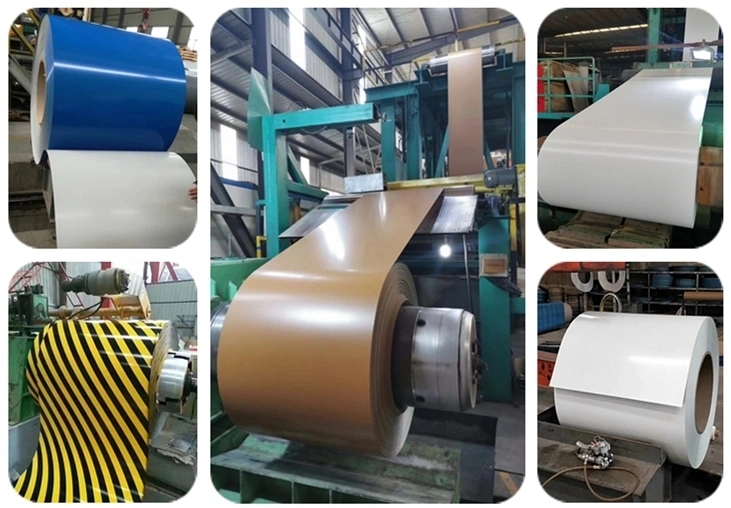 Ral2017 Ral7024 Galvanized Prepainted Steel Coil Color Coated PPGI 0.45X1250mm