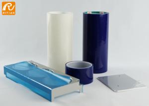 Wholesale Metal / Plastic Sheet Polyethylene Protective Film No Adhesive Residue With Printing Logo from china suppliers