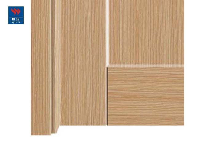 Foshan Waterproof Bathroom Wooden Composite Patterns Interior Painted Wpc Door