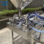Hot sale Electric semi automatic liquid filling machine for shampoo