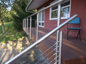 Wholesale 1.35mm Thickness Stainless Steel Stair Railing , SS Wire Balustrade No Welding from china suppliers