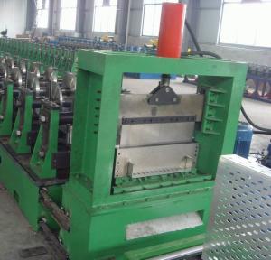 Wholesale Galvanized Steel Cable Tray Roll Forming Machine Perforated Type 100-600mm from china suppliers