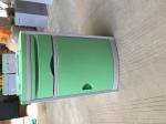 48X48X76cm White Hospital ABS Bedside Table Cabinet With Castors