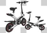 Professional Mini Foldable Electric Bike , Economical Lightweight Electric Road